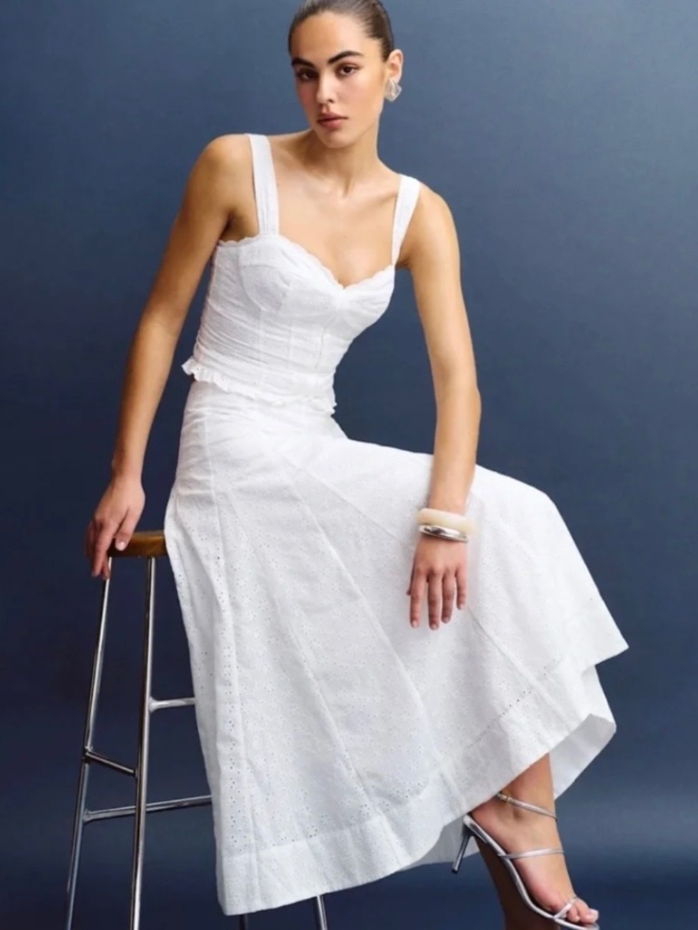 Reformation Anatolia Two Piece Eyelet Set
